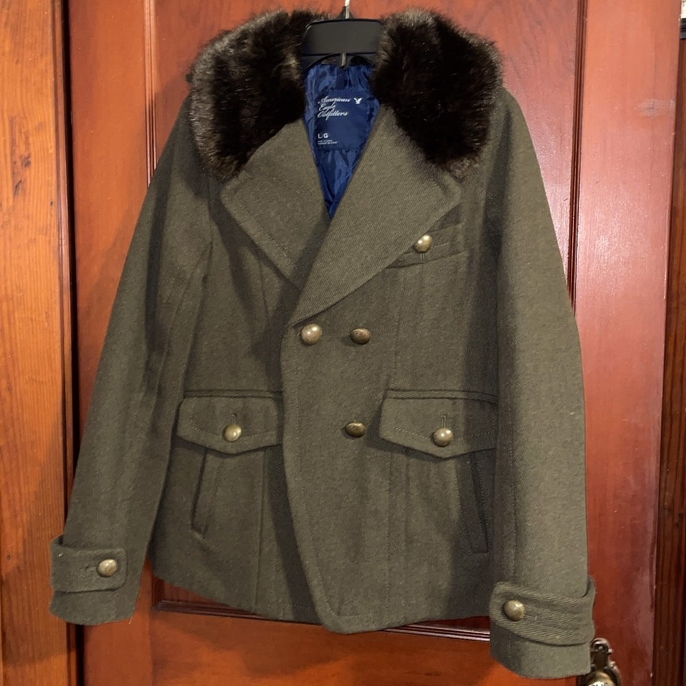 Vintage American Eagle Peacoat